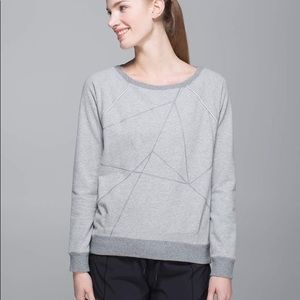 Lululemon - Crew Love pullover - grey - 8